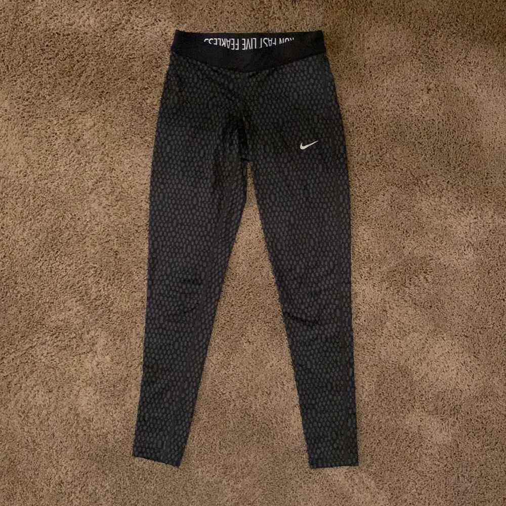 Nike running leggings black XS